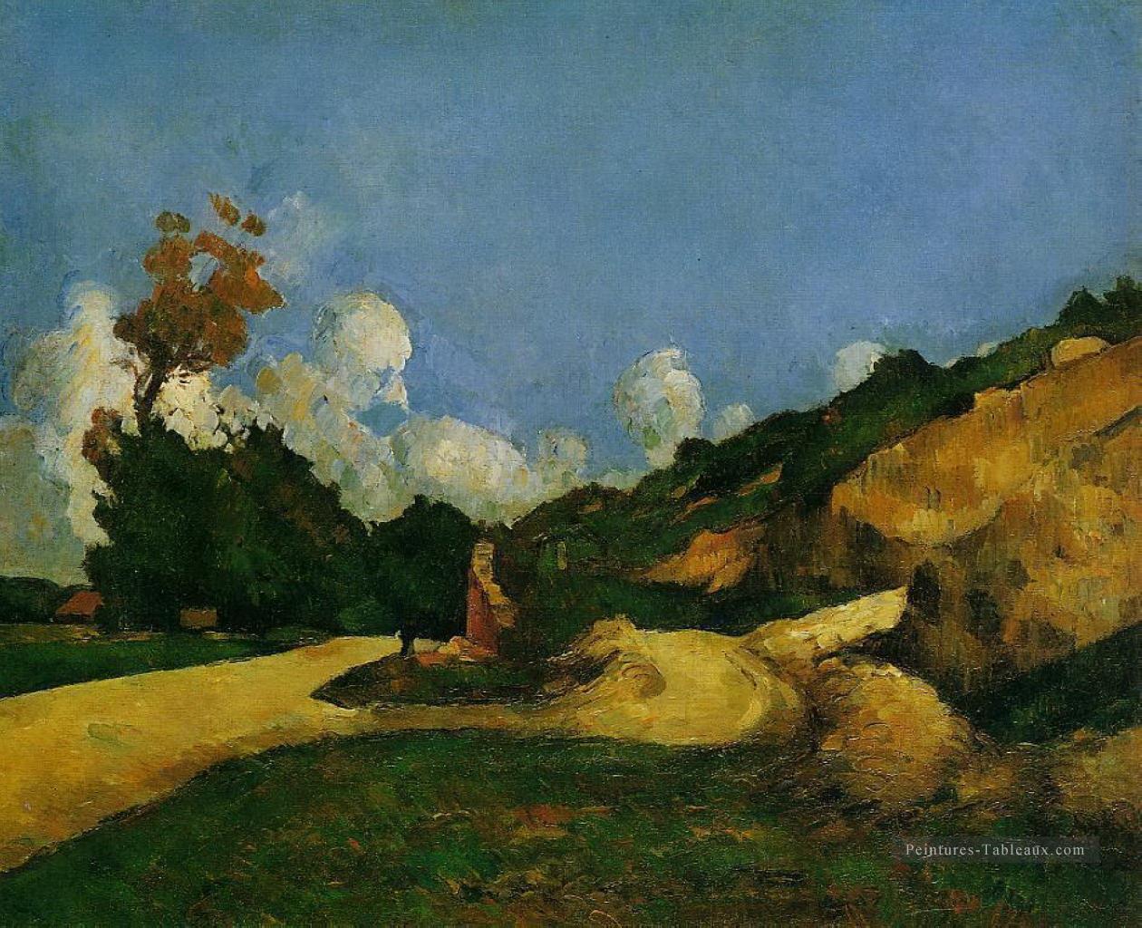 Route 1871 Paul Cézanne Peintures à l'huile